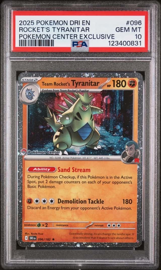Rocket's Tyranitar