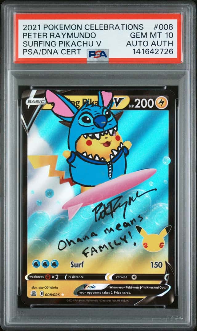 Surfing Pikachu V