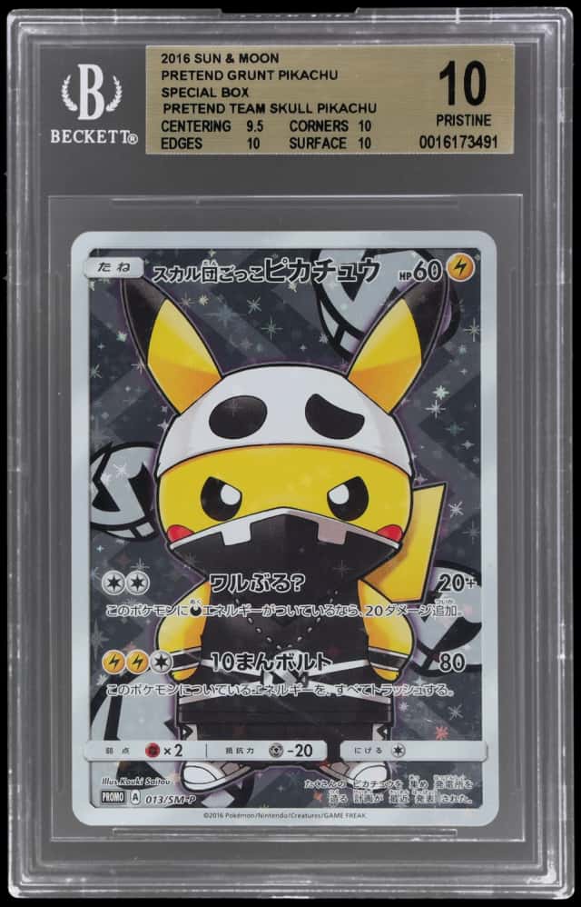 Pretend Team Skull Pikachu