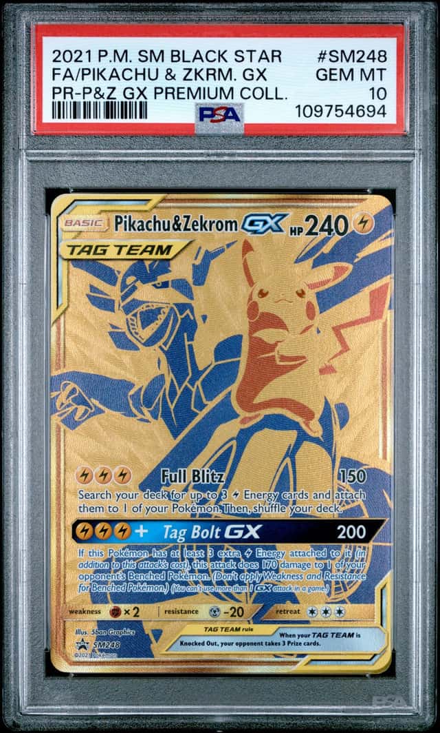 Pikachu & Zekrom GX