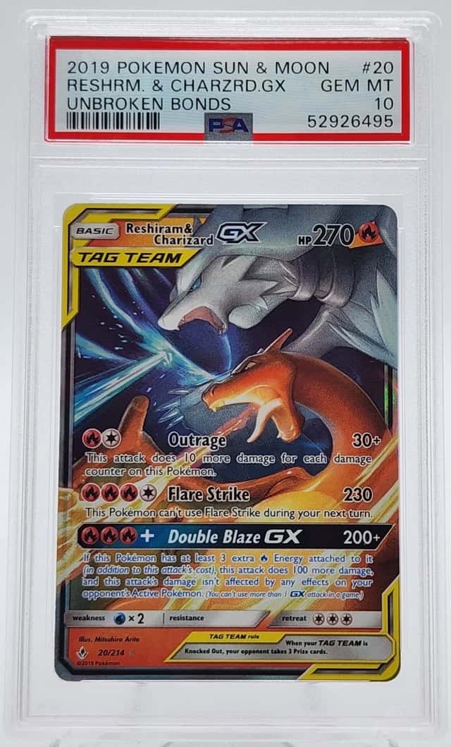 Reshiram & Charizard GX