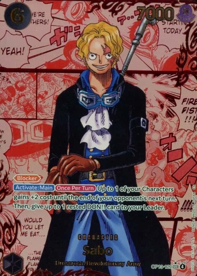 Op Red Manga Art