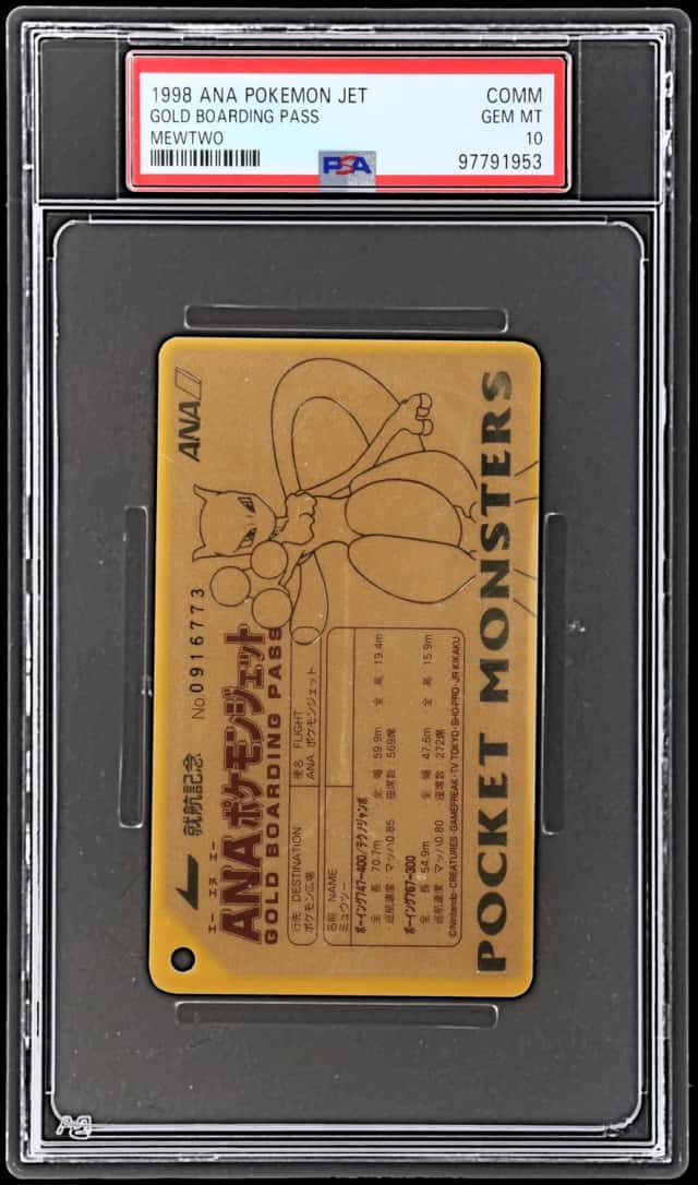 Gold Boarding Pass