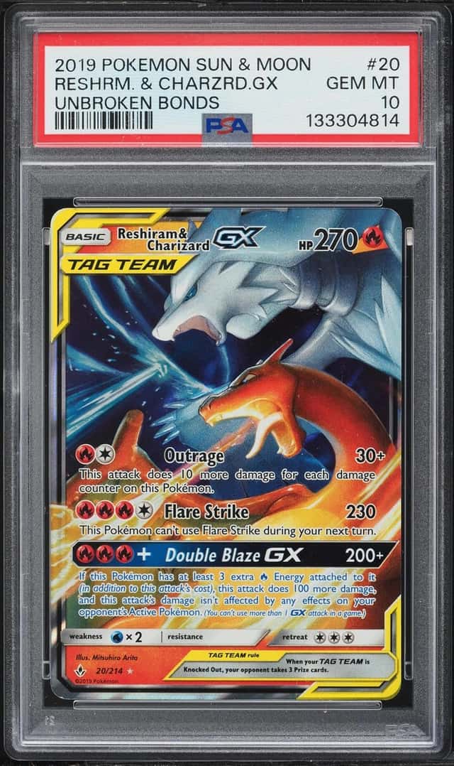 Reshiram & Charizard GX