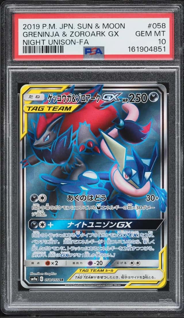 Greninja & Zoroark GX