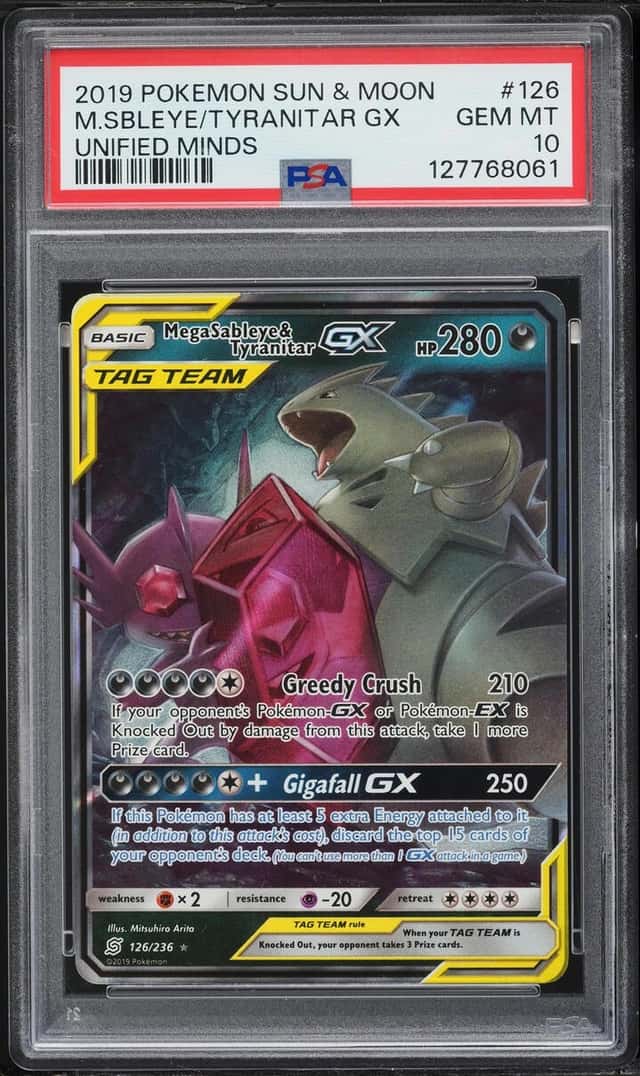 Mega Sableye & Tyranitar GX