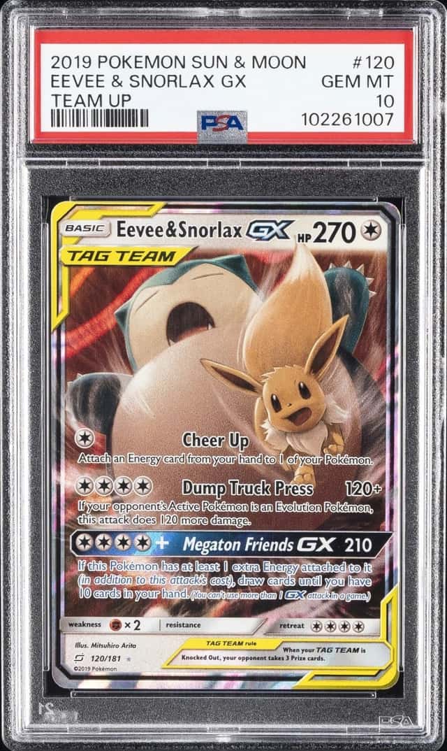 Eevee & Snorlax GX