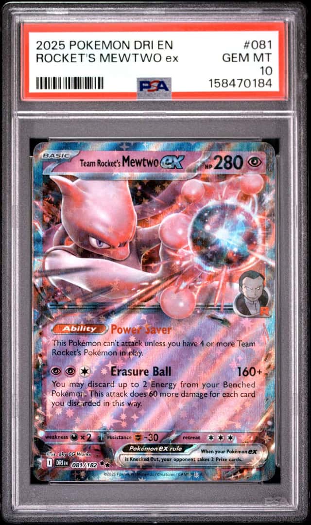 ROCKET'S MEWTWO ex