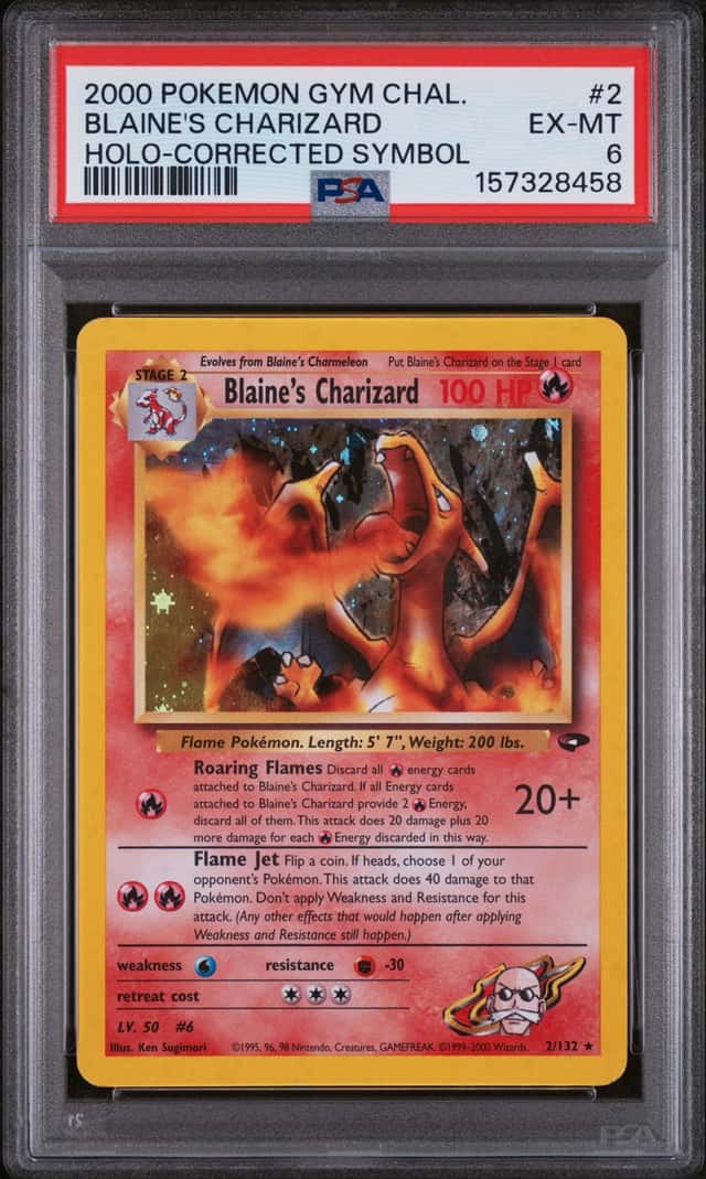 Blaine's Charizard