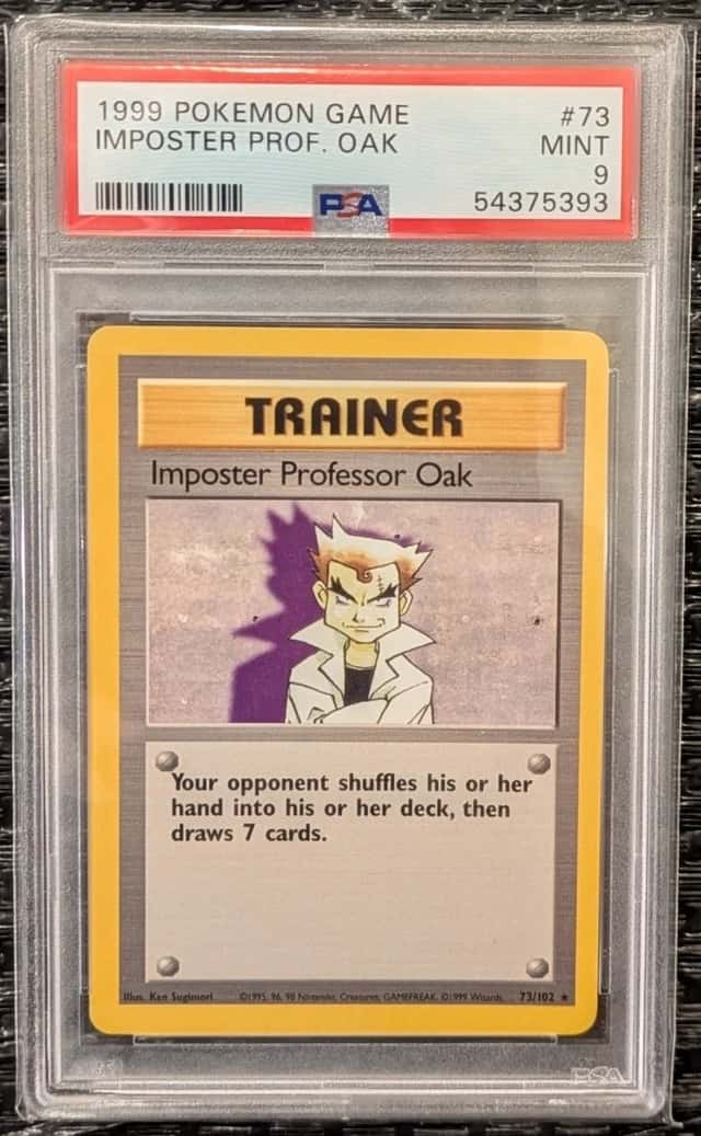 Impostor Professor Oak