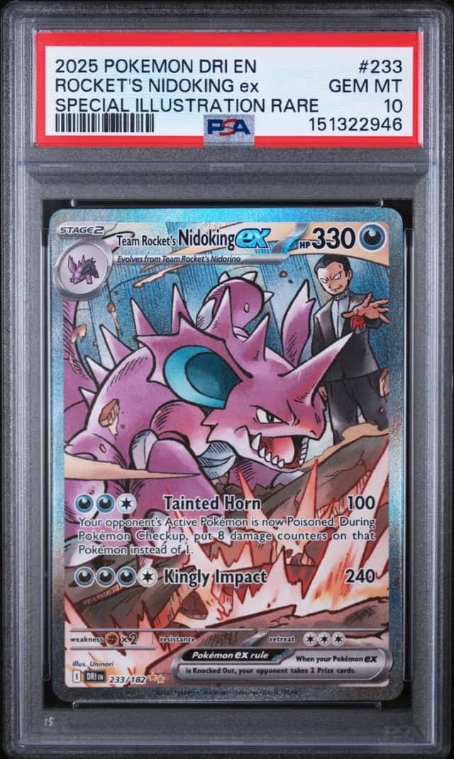 ROCKET'S NIDOKING ex