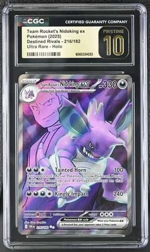 ROCKET'S NIDOKING ex