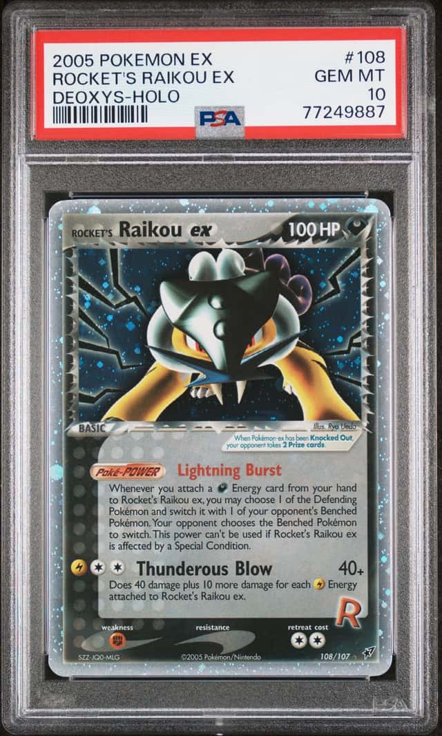 Rocket's Raikou ex