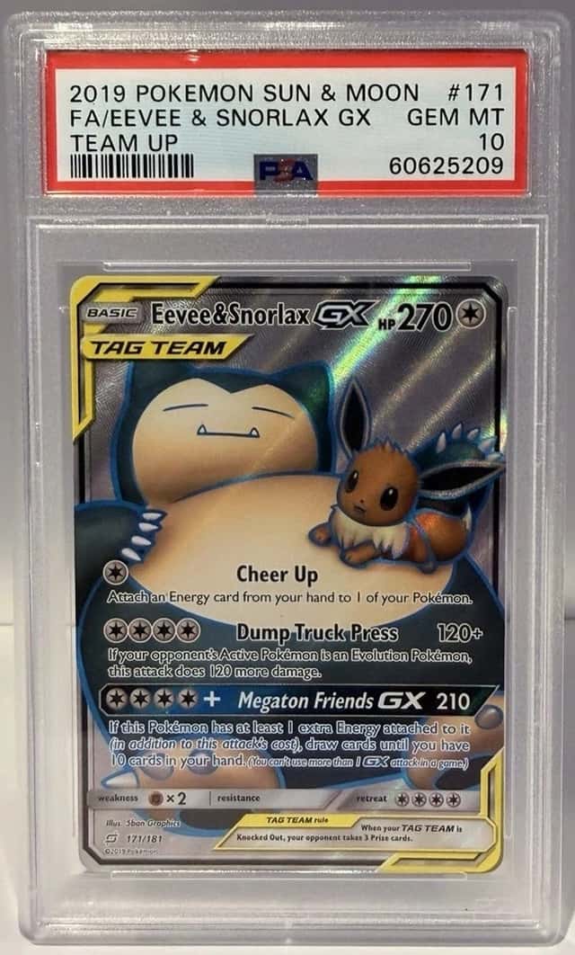Eevee & Snorlax GX
