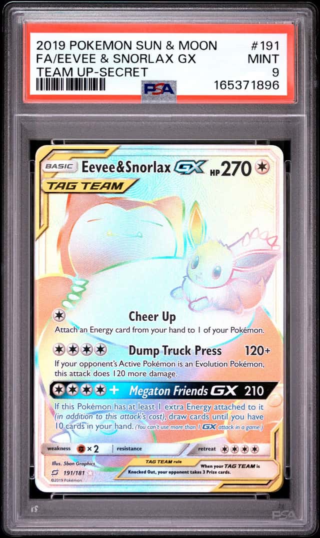 Eevee & Snorlax GX