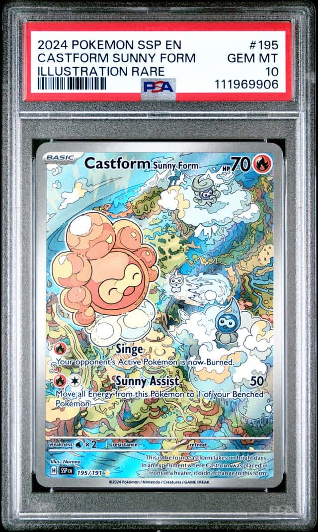 Castform Sunny Form