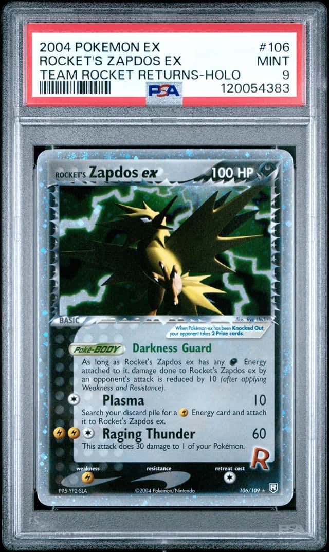 Rocket's Zapdos EX