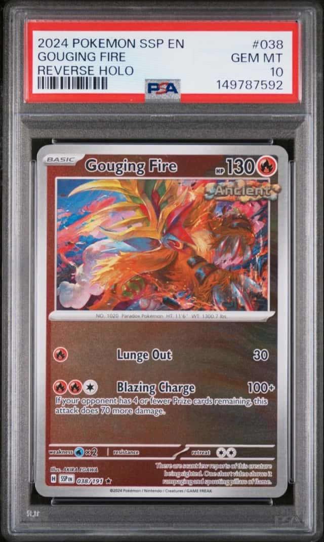 Gouging Fire