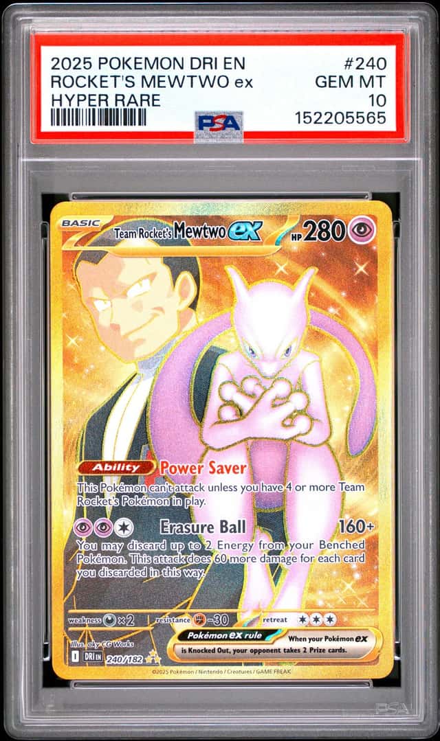 ROCKET'S MEWTWO ex