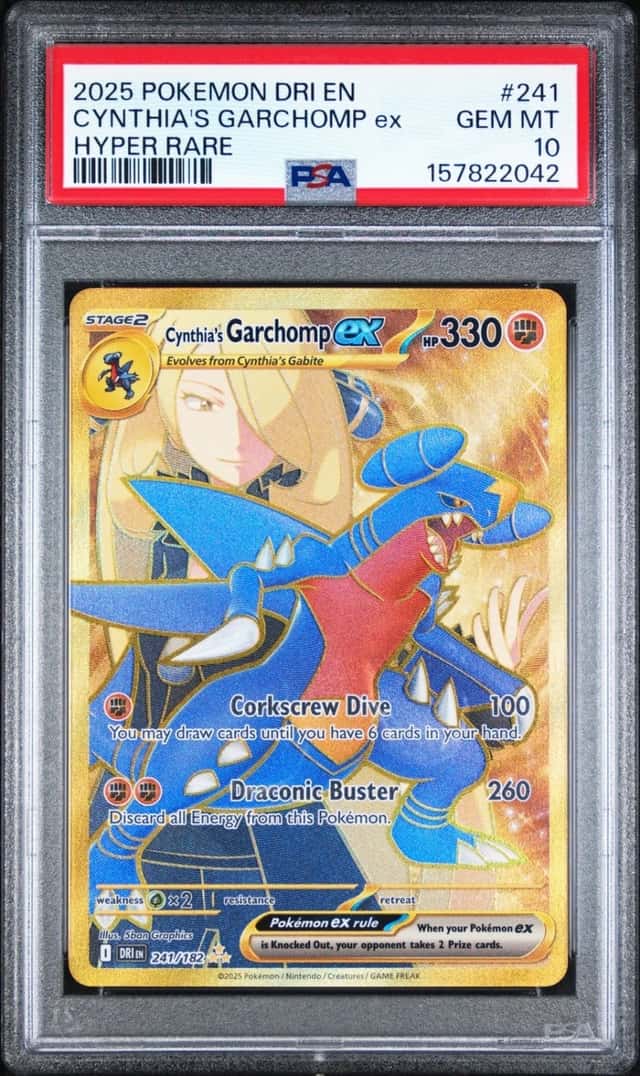 CYNTHIA'S GARCHOMP ex