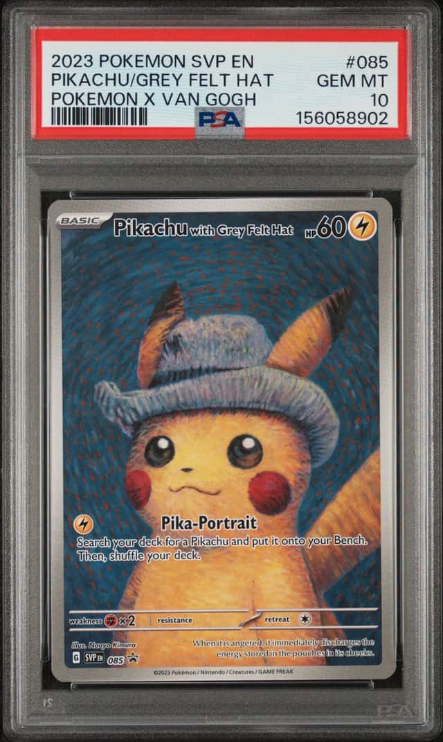 Pikachu/Grey Felt Hat