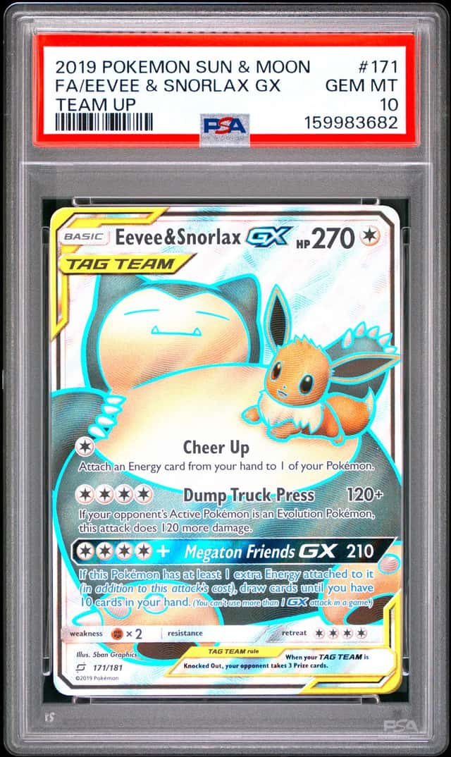Eevee & Snorlax GX
