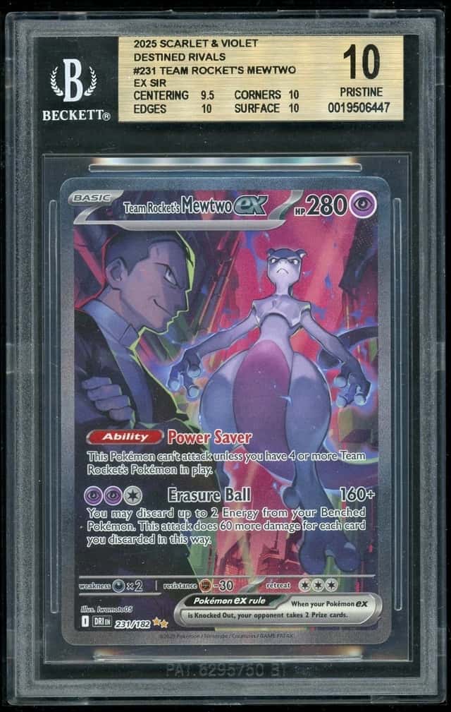 ROCKET'S MEWTWO ex