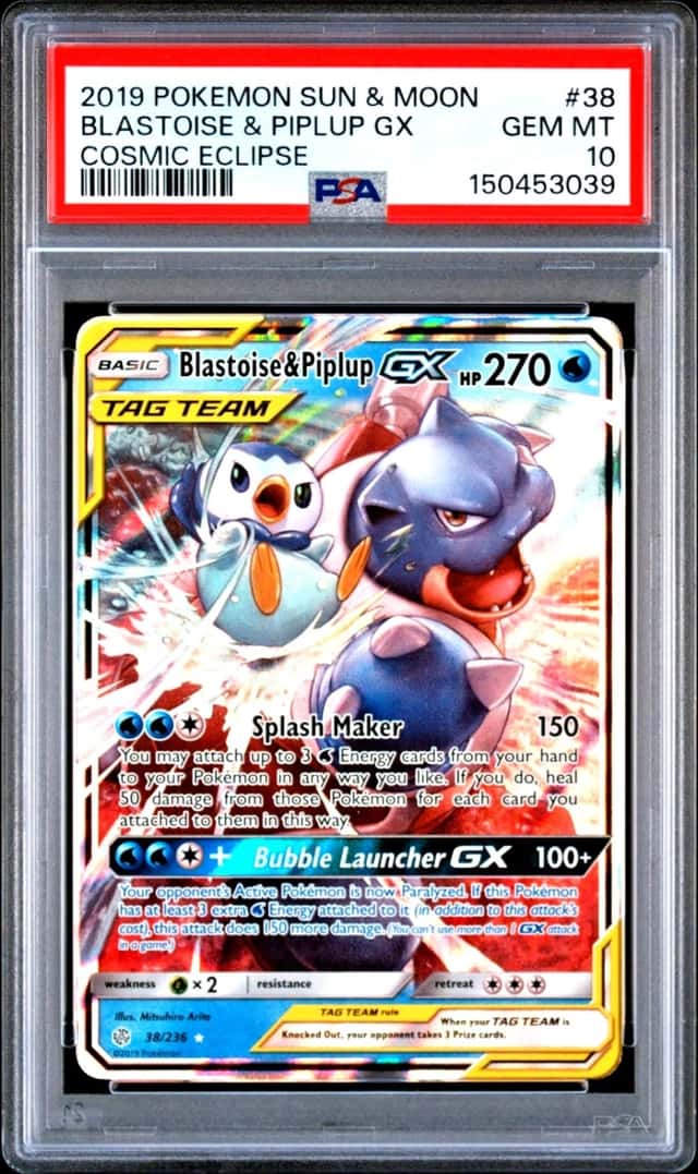 Blastoise & Piplup GX