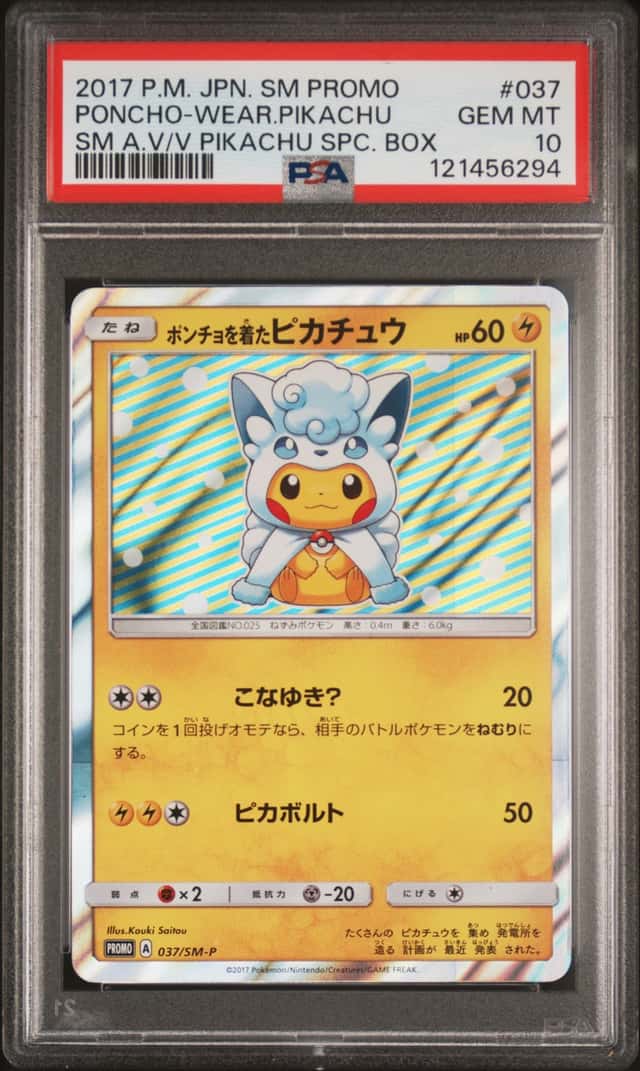 Poncho-Wearing Pikachu