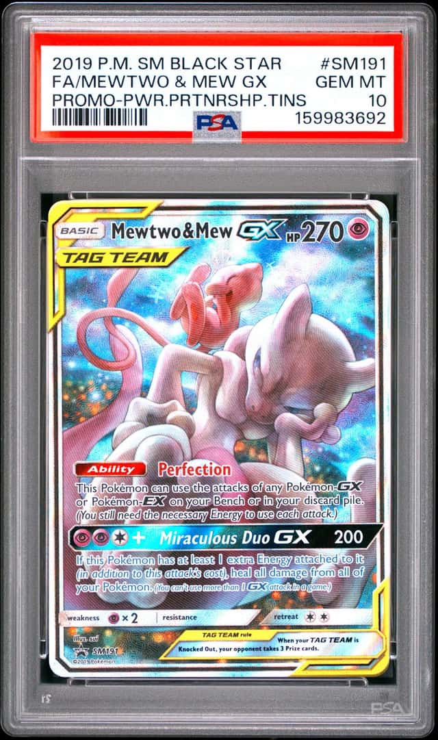 Mewtwo & Mew GX