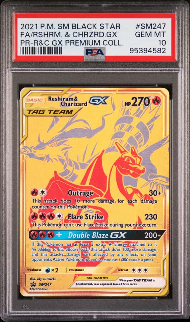 Reshiram & Charizard GX