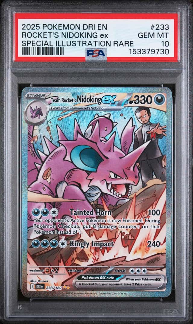 ROCKET'S NIDOKING ex