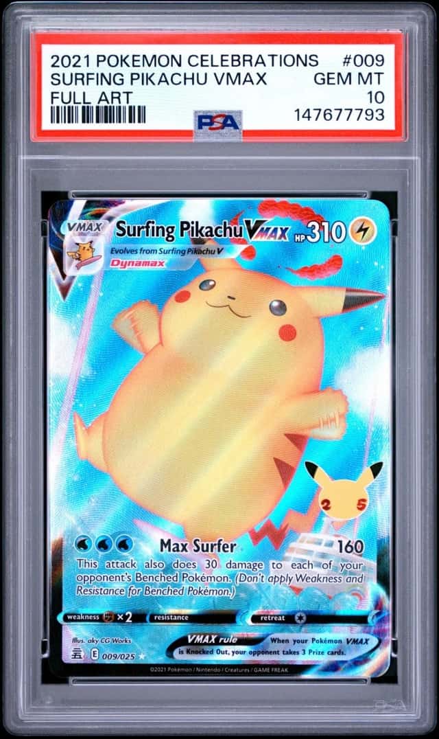 Surfing Pikachu VMAX