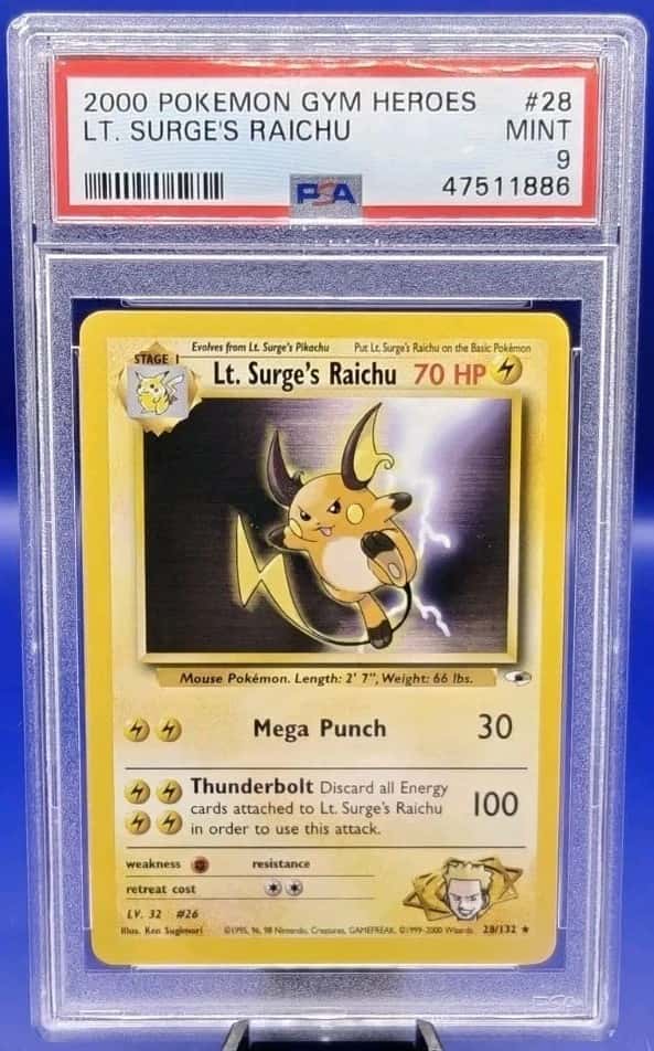Lt. Surge's Raichu
