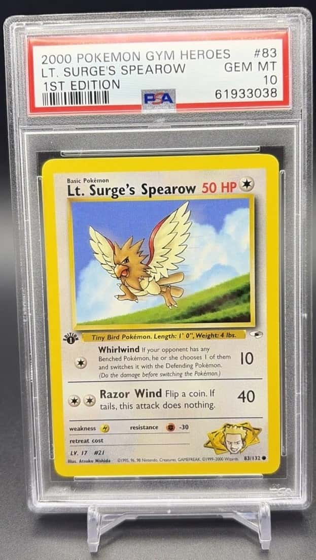 Lt. Surge's Spearow