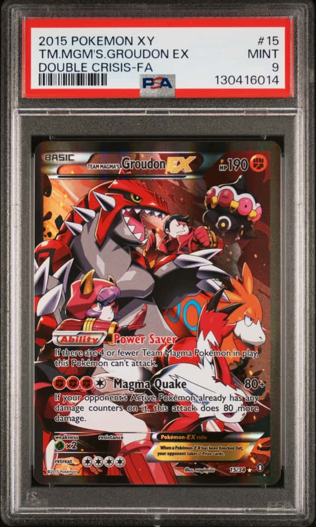 Team Magma's Groudon EX