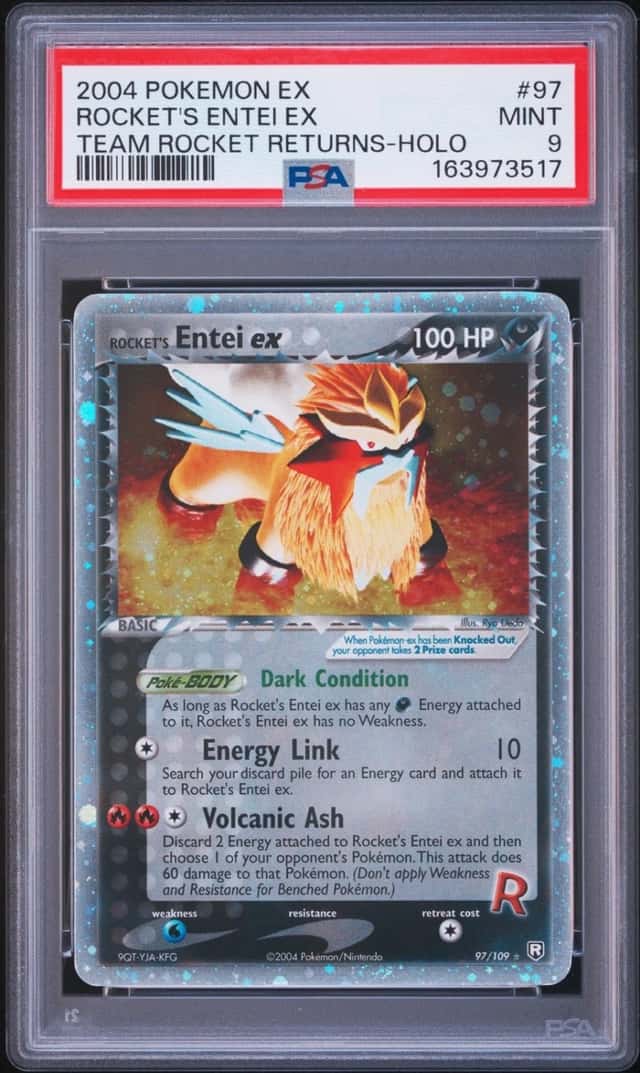 Rocket's Entei EX
