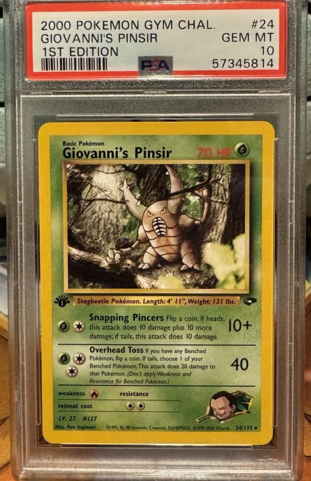 Giovanni's Pinsir