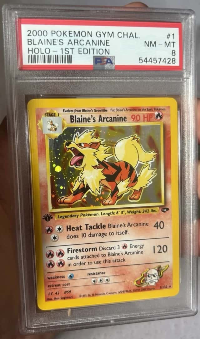 Blaine's Arcanine