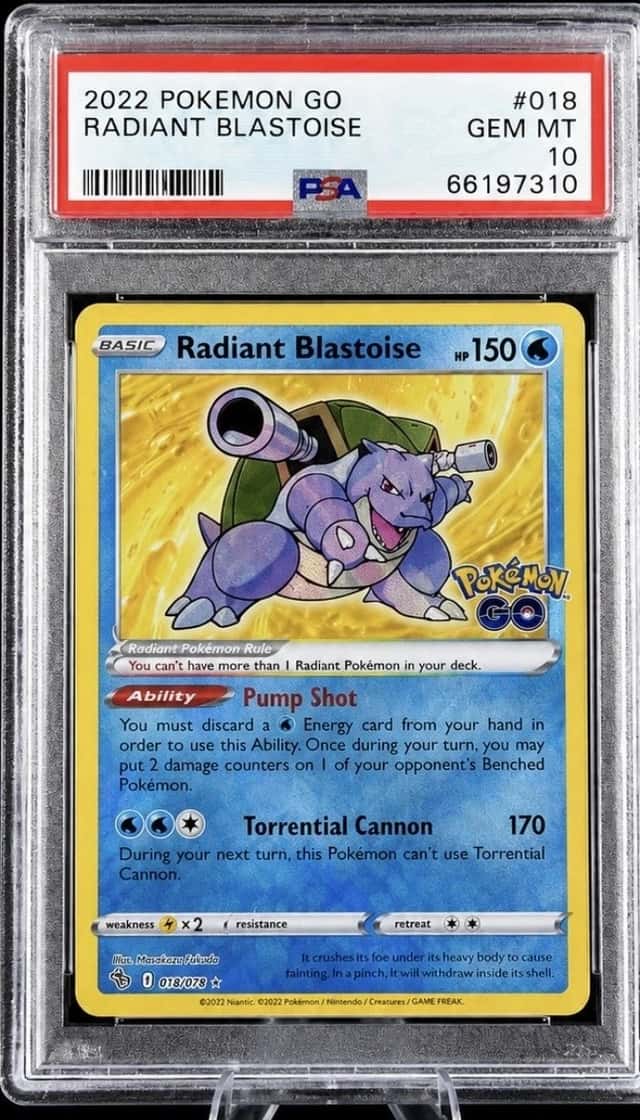 Radiant Blastoise