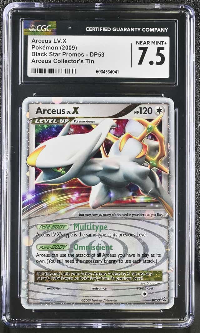 Arceus Collector's Tin
