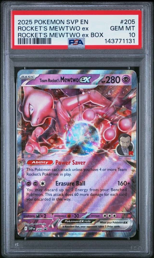 ROCKET's MEWTWO EX