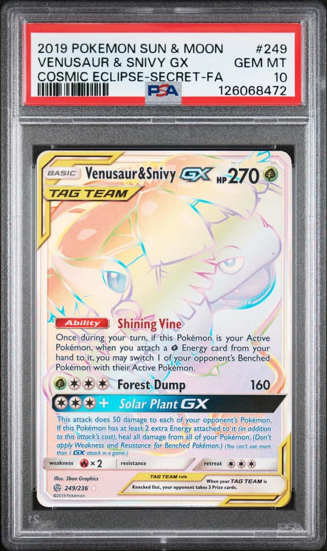 Venusaur & Snivy GX
