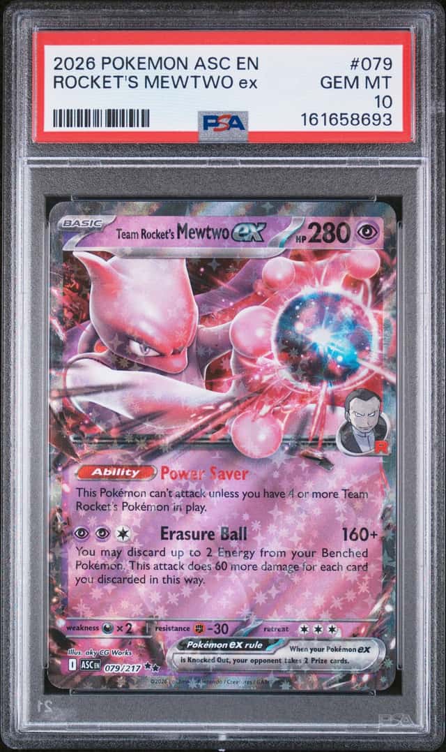 ROCKET'S MEWTWO ex
