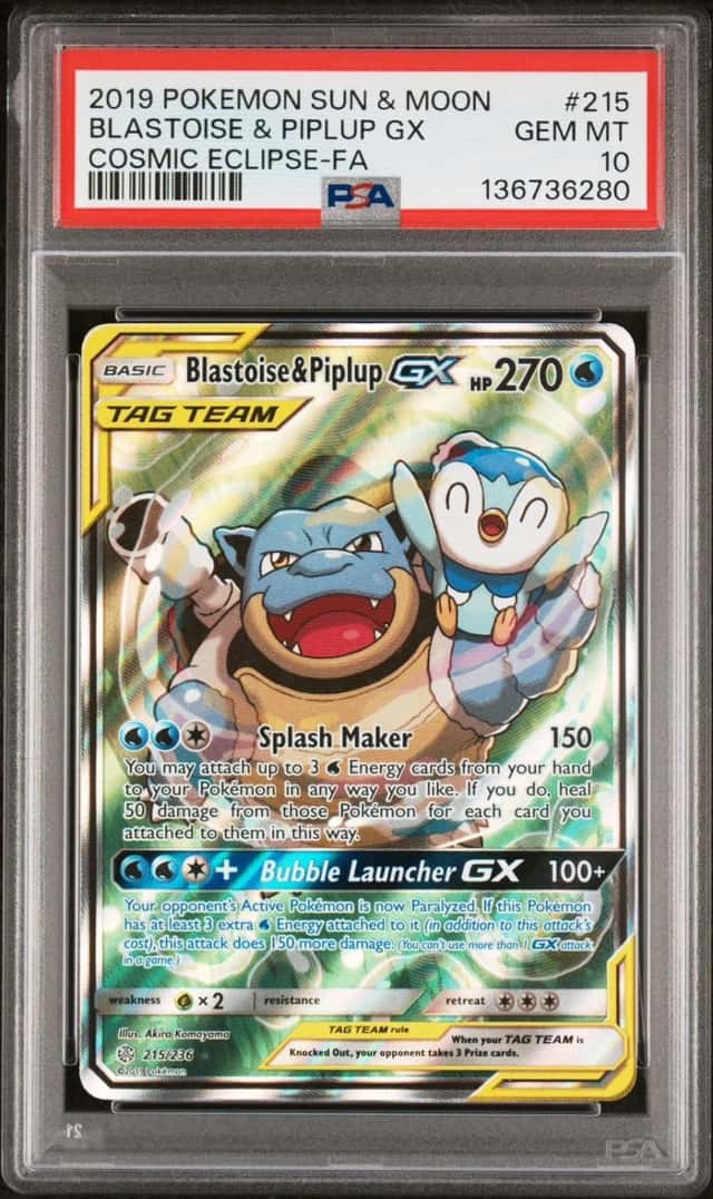 Blastoise & Piplup GX