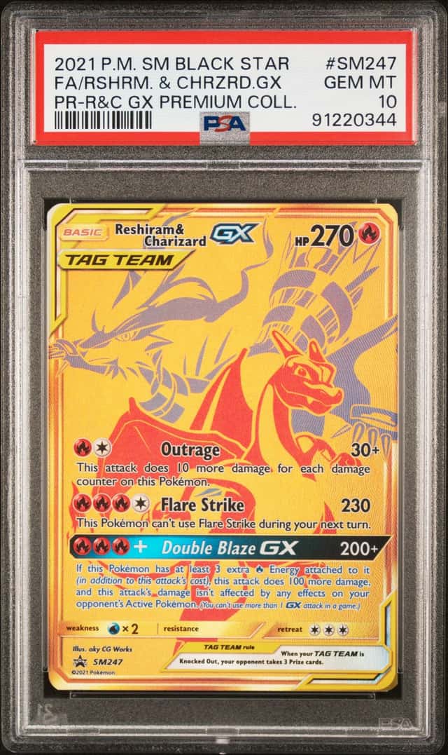Reshiram & Charizard GX