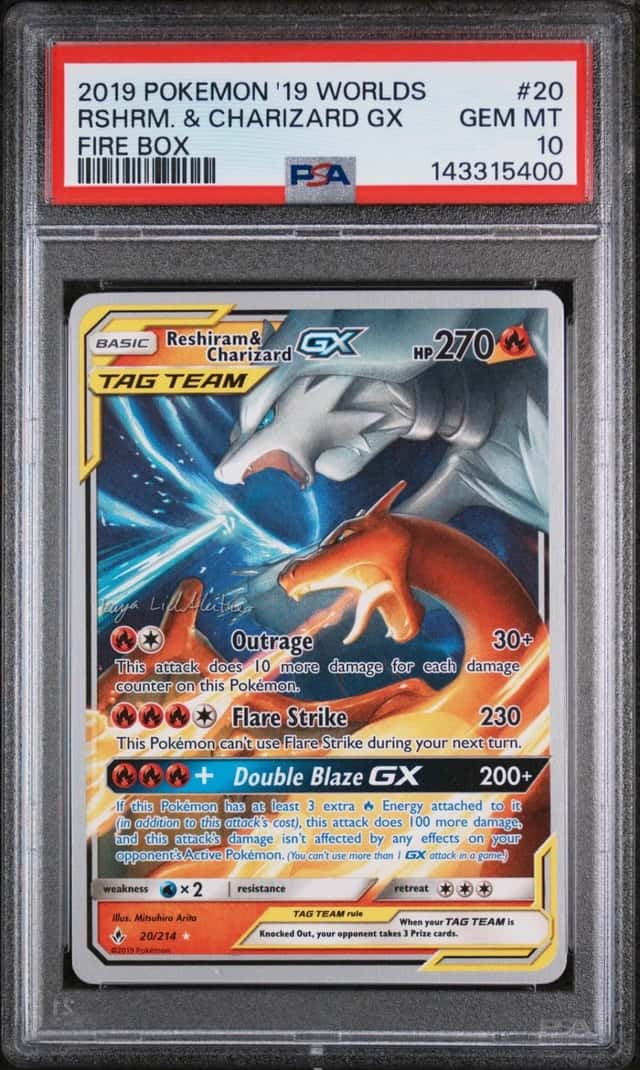 Reshiram & Charizard GX