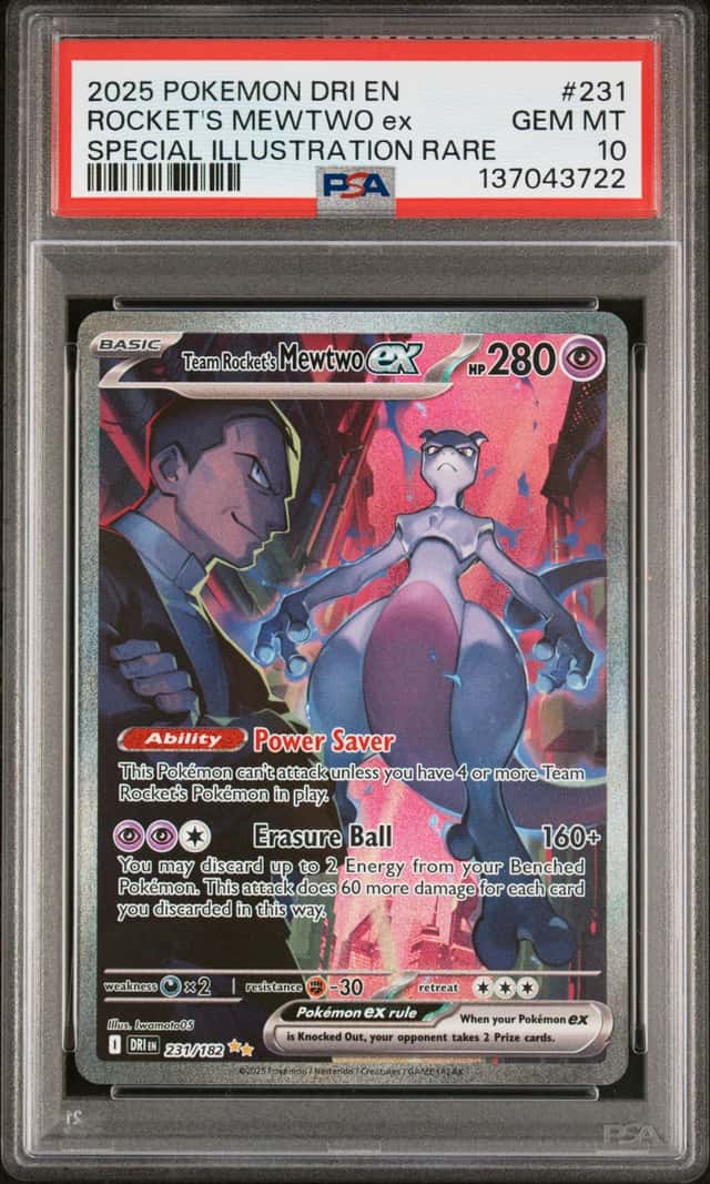 ROCKET'S MEWTWO ex