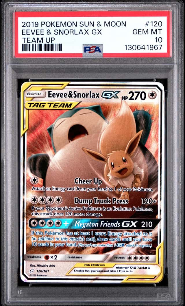 Eevee & Snorlax GX