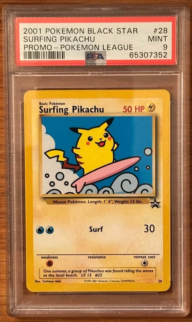 Surfing Pikachu